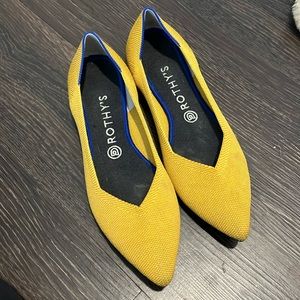 Rothy’s Yellow Flats